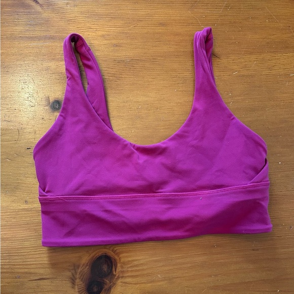 Pink LuLuLemon Sports Bra - Picture 2 of 3
